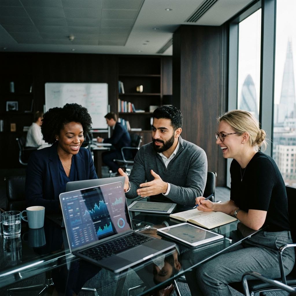 Analysten und Entwickler des FidrubinoATOM Systemteams